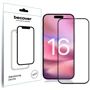 Захисне скло для iPhone BeCover Tempered Glass Black для iPhone 16 (712122)