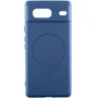 Чехол для телефонов Lakshmi Case Silicone Cover Full Camera MagFit Navy Blue for Google Pixel 7