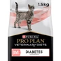 Сухой корм Pro Plan Veterinary Diets DM ST/OX Diabetes Managment для взрослых кошек для регулирования поступления глюкозы 1.5 кг (7613035159822)