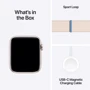 Apple Watch SE 2 2023 44mm GPS Starlight Aluminum Case with Starlight Sport Loop (MRE63) UA фото 8