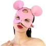 Кожаная маска мышки Art of Sex - Mouse Mask, розовый