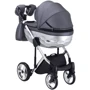 Коляска 2 в 1 Adamex Chantal Star Polar (Chrome) шкіра 100% Star 103 (624640): Можливість встановлення люльки є