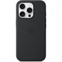 Чехол для iPhone Apple iPhone 16 Pro Silicone Case with MagSafe - Black (MYYJ3ZM/A): Материалы Силикон