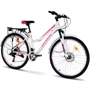 Велосипед Atlantic 2022' 26" Canaria NX A2NX-2642-WP S/16"/42см (1698) white/pink