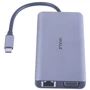 Адаптер iWALK Adapter USB-C to USB-C + 3xUSB + HDMI + RJ45 + VGA + SD Gray (ADH007): Колір серый