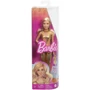 Кукла Barbie Fashionistas Модница в золотистом комбинезоне (HRH19): Особенности На шарнирах
