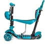 Самокат Scooter "Божья коровка" 5in1. Turquoise (многофункциональный, с родительской ручкой) - 608530209: Количество колес 3