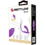 Вибромассажер простаты с эрекционным кольцои и пультом ДУ LYBAILE Pretty Love Warren Purple (BI-040162W-1)