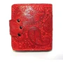 Жіноче портмоне Turtle Вестерн S (small) червоне (F4706H): Формат гаманця вертикальний
