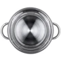 Кастрюля PIXEL Kehl с крышкой 16 см, 1.55 л (PX-2000-16): Материал корпуса нержавеющая сталь