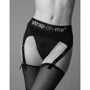 Труси для страпону з підв'язками для панчох Strap-On-Me REBEL HARNESS - XS