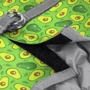 Шлея для собак мягкая WAUDOG Clothes c QR паспортом рисунок Авокадо XS1 обхват груди 24-27 см обхват шеи 18-20 см (2945) фото 2