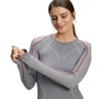 Термолонгслив Falke ESS Wool-Tech graphite-papaya (33211-3708) 44 (M) сірий фото 3