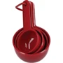 Набор мерных емкостей KitchenAid Universal 4 шт. красный (KQG058OHERE)