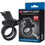 Эрекционное виброкольцо Pretty Love Passionate Ring IX Black