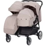 Універсальна коляска 2 в 1 для двійні Carrello Connect Cotton Beige (CRL-5502/1 Cotton Beige): Матеріал коліс EVA