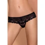 Кружевные трусики бразилиана Obsessive 821-PAN-1, L/XL