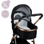 Универсальная коляска 2 в 1 MoMi Limuru Black (WOSP00029) фото 9