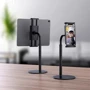 Держатель Hoco Desk Holder PH30 Black for Tablets and Smartphones from 4.7" to 10": Особенности Подставка