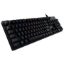 Клавиатура Logitech G512 Lightsync RGB Mechanical GX Red USB UA Carbon (920-009370): Подключение проводное