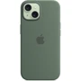 Чохол для iPhone Apple iPhone 15 Silicone Case with MagSafe - Cypress (MT0X3ZM/A): Тип чохла накладка на заднюю часть