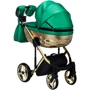 Коляска 2 в 1 Adamex Chantal Star Polar (Gold) шкіра 100% Star 120 (624716): Можливість встановлення люльки є