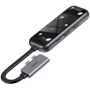 Адаптер Baseus Adapter Dual USB-C to 2хHDMI+2хUSB3.0+SD+RJ45 Space Gray (CAHUB-FZ0G): Дополнительные разъемы SD+TF Card, Ethernet, microUSB 3.0, HDMI
