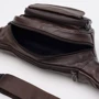 Мужская поясная сумка Keizer коричневая (K18014br-brown): Страна производитель Тайвань