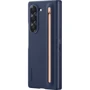 Чехол для телефонов Samsung Protective Cover S Pen Navy (EF-OF95PCNEGUA) for Samsung F956 Galaxy Fold 6: Материал TPU (термополиуретан) и поликарбонат