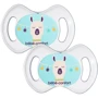 Пустушка Bebe Confort Newborn Physio силіконова, 2 шт (3104201750): Форма соски анатомическая