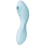 Вакуумный стимулятор с вибрацией Satisfyer Curvy Trinity 5+ (Blue)