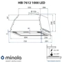 Вытяжка Minola HBI 7612 WH 1000 LED фото 10