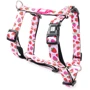 Шлейка для собак Max & Molly Urban Pets H-Harness - Strawberry Dream/L 2 см 70-98 см розовая (4894512051461)