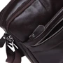 Mужская сумка планшет Keizer коричневая (K11029-dark-brown): Застежка Молния