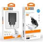Зарядний пристрій WUW Wall Charger USB+USB-C PD 20W C172 White: Особливості Быстрая зарядка, USB-C, Power Delivery (PD)