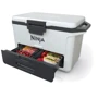 Термобокс Ninja FrostVault 47L Hard Cooler - Cloud White FB151EUWH: Вместительность 80 банок без льда или 45 с ним