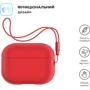 Чехол ArmorStandart Silicone Case with straps Red (ARM68614) for Apple Airpods Pro 2 фото 1