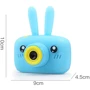 Детская фотокамера Baby Photo Camera Rabbit Голубой фото 3