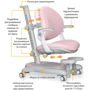 Детское кресло Mealux Ortoback Plus Pink (арт.Y-508 KP Plus) фото 6