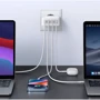 Зарядний пристрій Ugreen Wall Charger USB+3xUSB-C CD226 GaN 100W White (15337) фото 8
