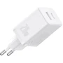 Зарядное устройство Baseus Wall Charger USB-C+USB Cube Fast Charger 20W Cluster White (P10111403213-00): Тип сетевое