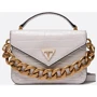 Женская сумка-сэтчел GUESS RETOUR MINI TOP HANDLE FLAP WHI - WHITE белая (HWCG8664780-WHI)
