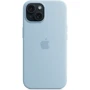 Чехол для iPhone Apple iPhone 15 Silicone Case with MagSafe - Light Blue (MWND3ZM/A): Тип аксессуара чехол