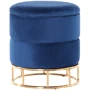 Пуф AMF Gabriel Blue / Golden Chrom (547487)