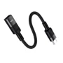 Кабель Hoco Cable USB-C to Lightning U107 Female 0.1m Black: Тип USB-C - Lightning