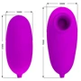 Симулятор LYBAILE Pretty Love Suction & Vibro Bullets Purple