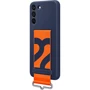 Чохол для телефона Samsung Silicone with Strap Cover Navy (EF-GS906TNEGRU) для Samsung S906 Galaxy S22+: Матеріал силікон