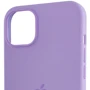 Чехол для iPhone TPU Silicone case with Magsafe Lilac for iPhone 14 фото 5