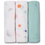 Набір пелюшок Lionelo Bamboo Set Dot 70х70 см (LO-BAMBOO SET DOT) фото 1