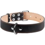 Ошейник Collar для собак двойной 3.5x48-63 черный: Цвет черный